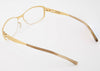 Ic! Berlin "Edelweiss" Matte Gold Frames